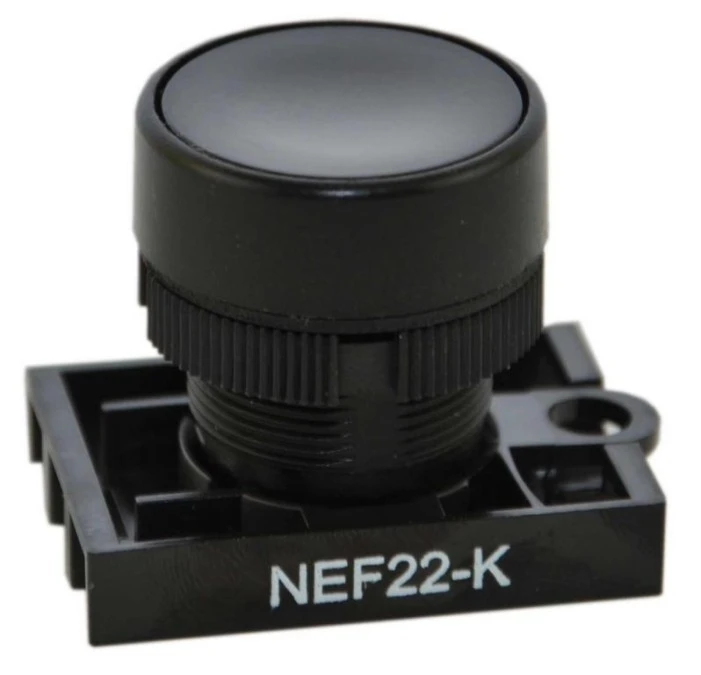 Napęd przycisku NEF22‑Ks fi22 czarny W0‑N‑NEF22‑K S - obrazek 2