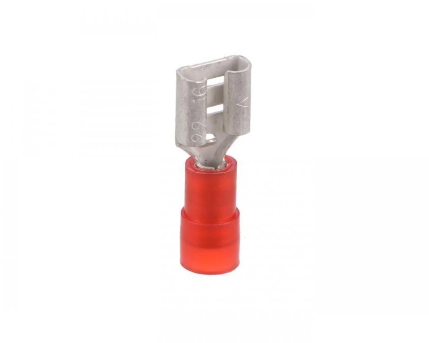 Nasuwka izolowana NI 6,3‑1/0,8 czerwona E10KN‑03010100901 /100szt./ - obrazek 1