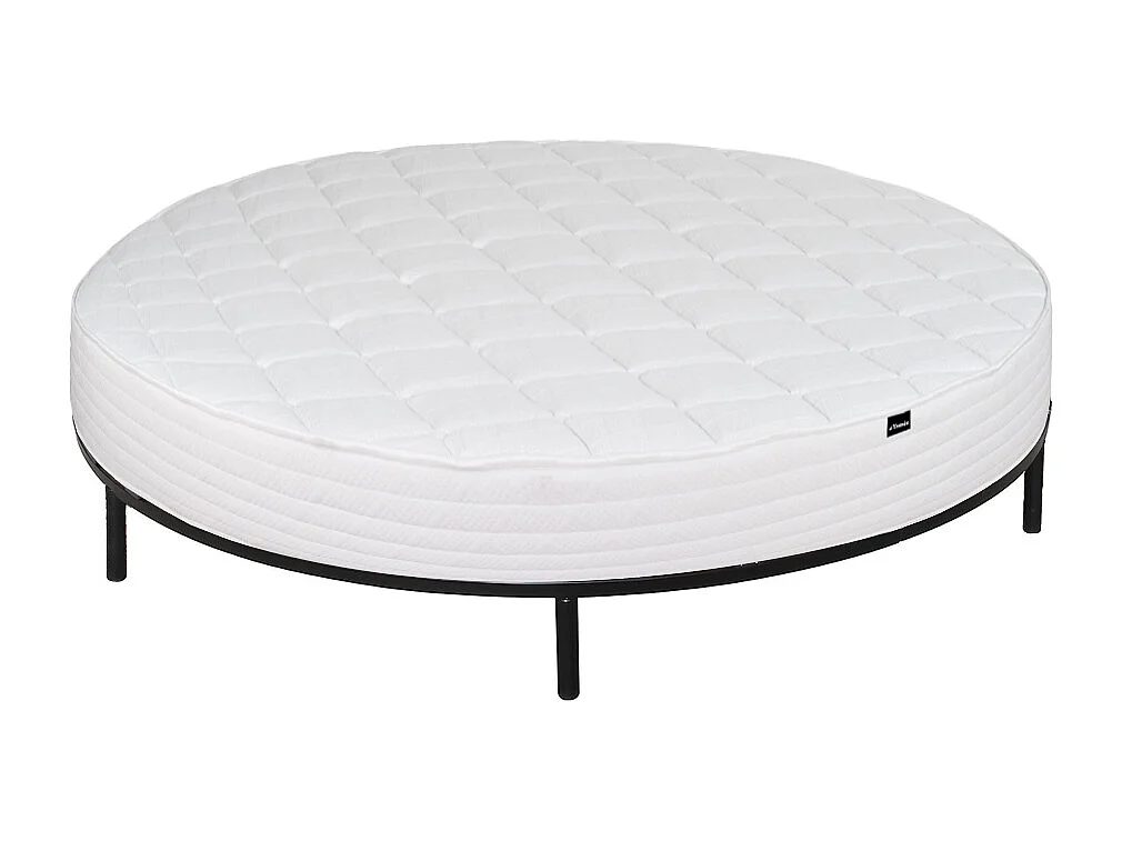 Komplet stelaż + materac okrągły ROMA marki YSMÉE PLAY – 220 × 220 cm 70921