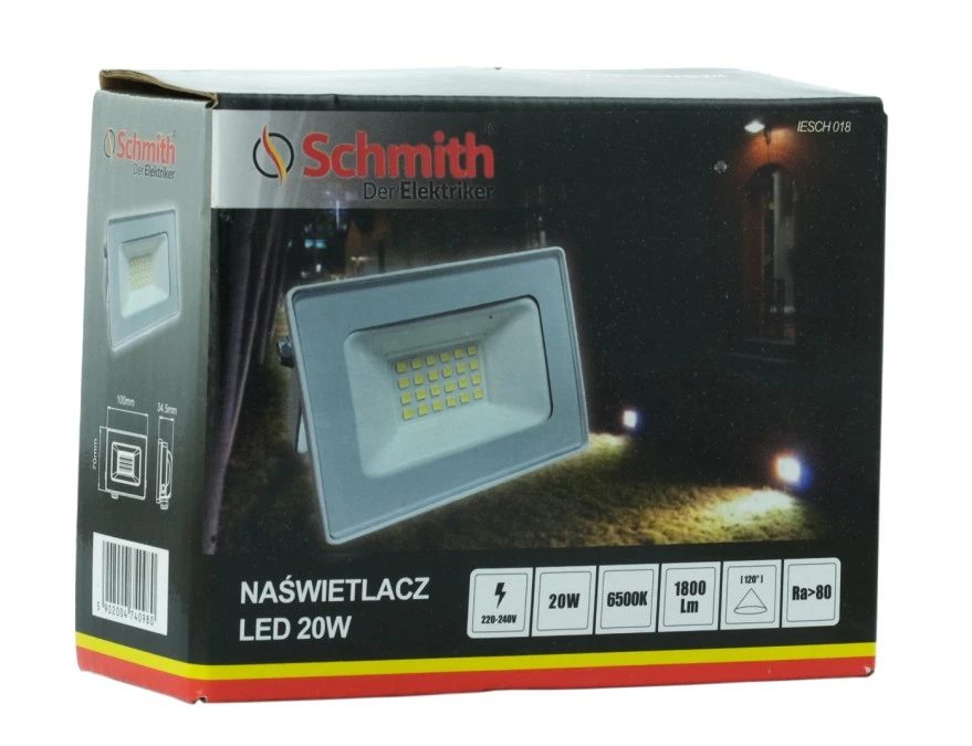 Naświetlacz ledowy 20W IESCH 018 - obrazek 3