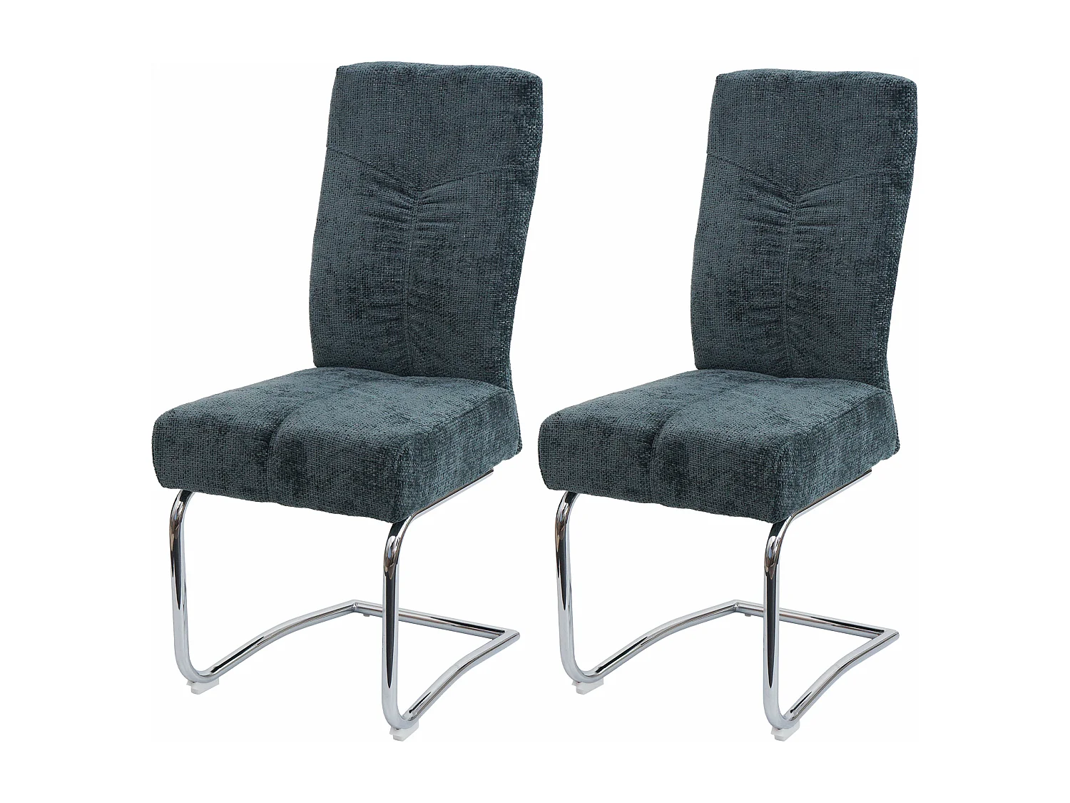 Krzesło do jadalni MCW-G56 (zestaw 2 sztuk), niebiesko-zielony 3566983 - obrazek 1