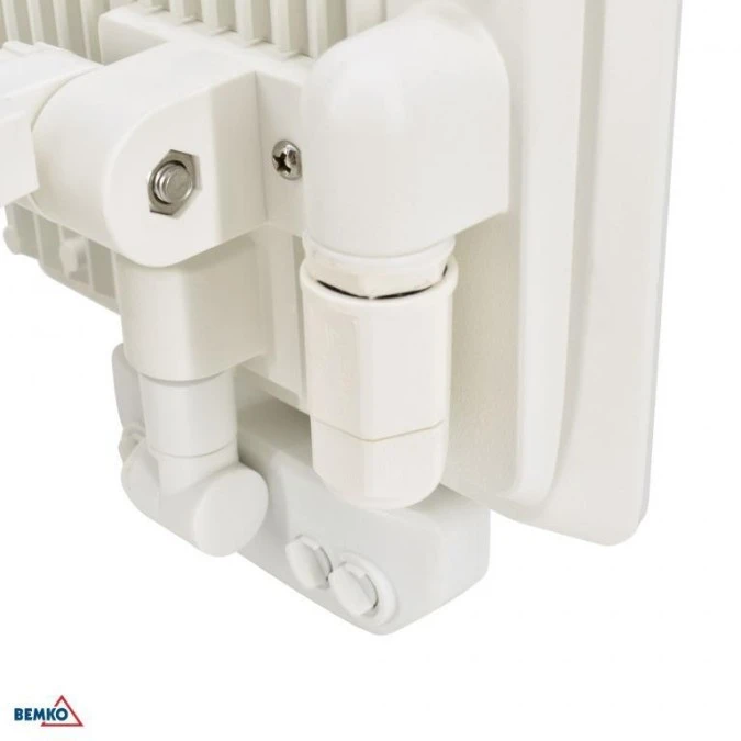 Naświetlacz LED LFX 30W 4000K 2700lm IP65 biały z czujnikiem ruchu C65‑LFX‑030WH‑4K‑PIR - obrazek 2