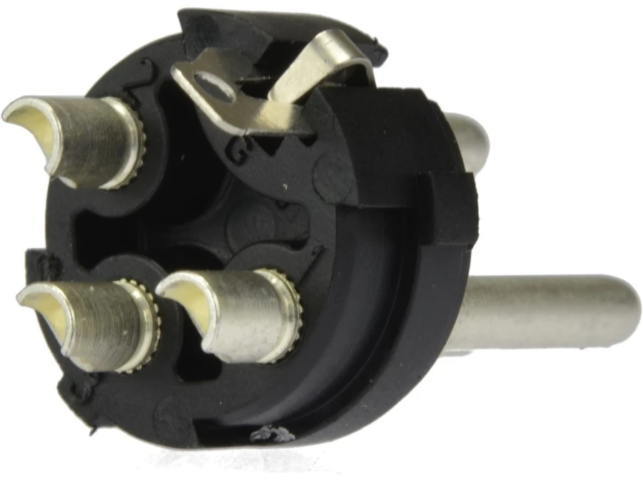 NEUTRIK Wtyk mikrofonowy XLR (3‑pin) na kabel do 8,0mm posrebrzany czarny NC3MXX‑B - obrazek 3