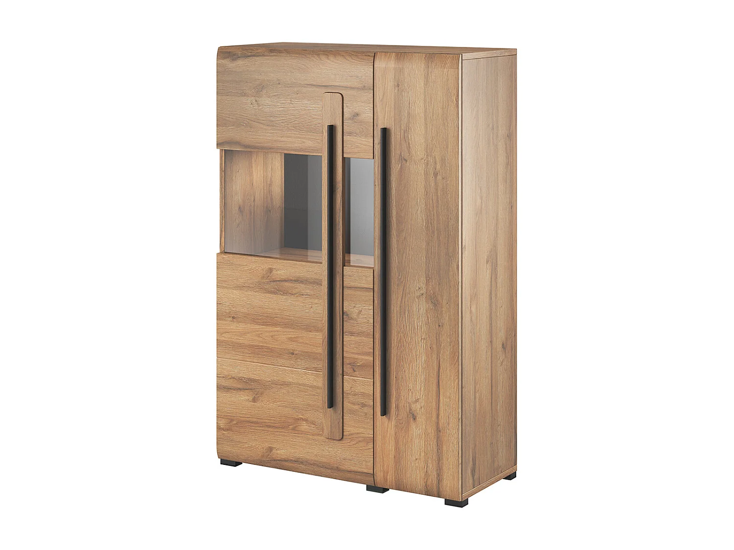 Komoda wysoka TULSA 2D 90 dąb 3767776 - obrazek 1