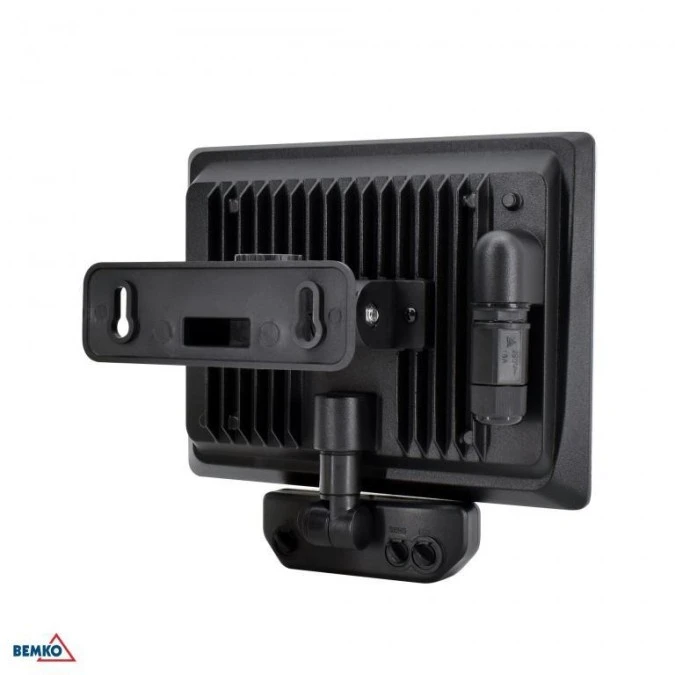 Naświetlacz LED LFX 50W 4000K 4500lm IP65 czarny z czujnikiem ruchu C65‑LFX‑050BL‑4K‑PIR - obrazek 3