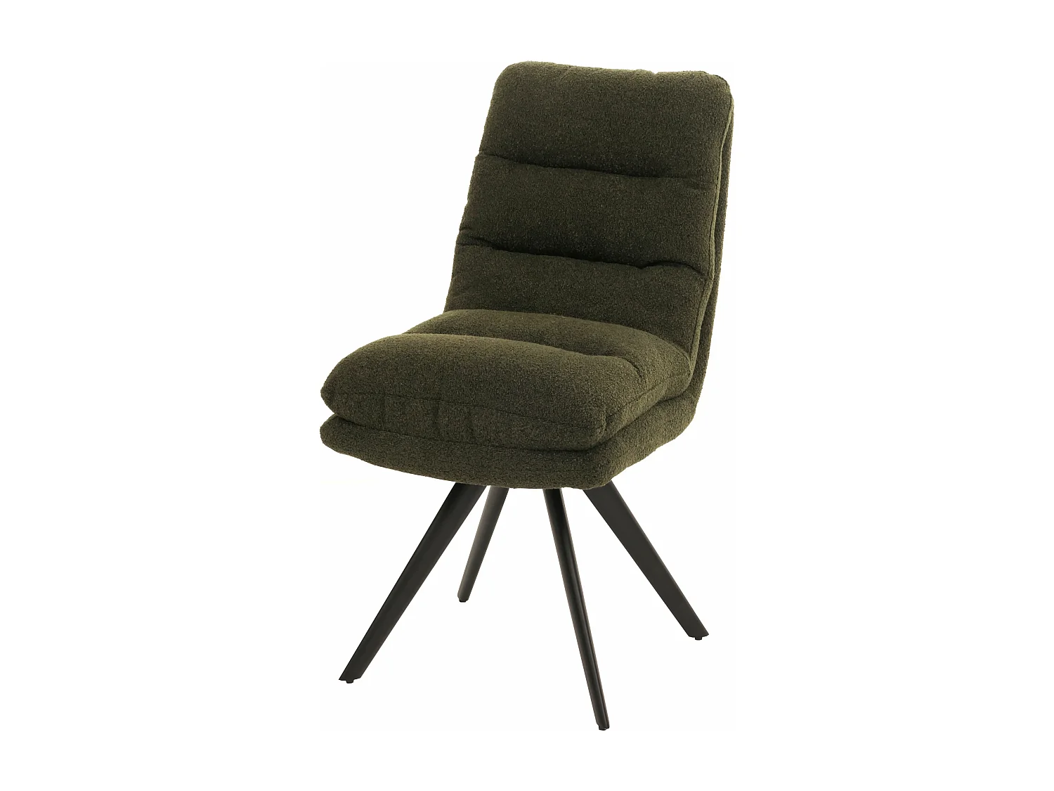 Krzesło do jadalni MCW-G66 Bouclé, zielony 3775433 - obrazek 1