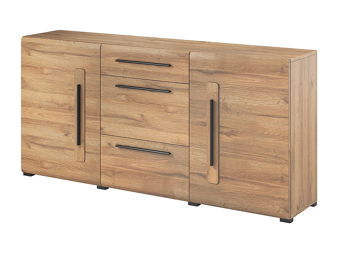 Komoda TULSA 2D3S 180 dąb 3800295 - obrazek 1