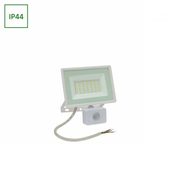 Naświetlacz LED z czujnikiem PIR NOCTIS LUX 3 30W 2700lm 3000K IP44 biały - obrazek 1