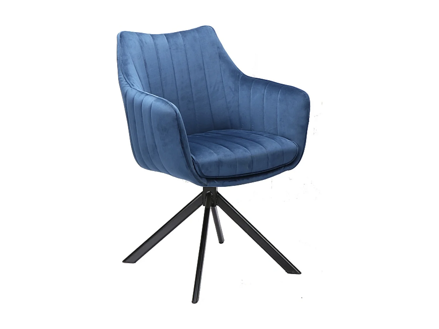 Krzesło AZALIA VELVET granatowe 2131103 - obrazek 1