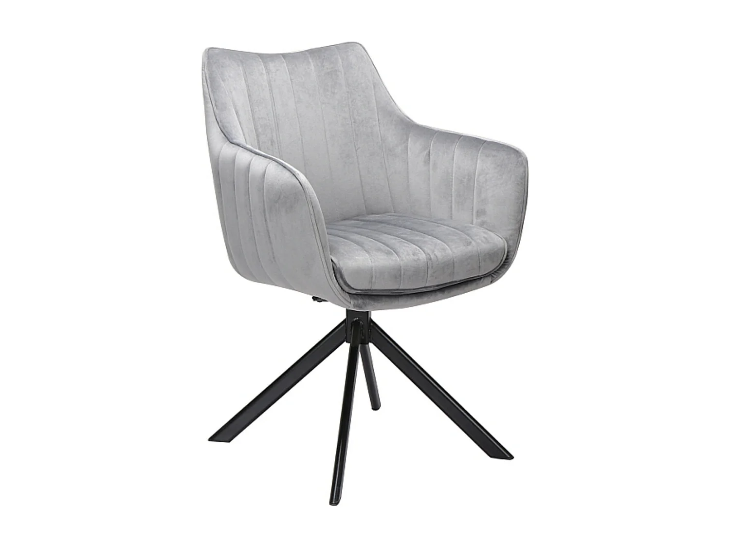 Krzesło AZALIA VELVET szare 2131283 - obrazek 1