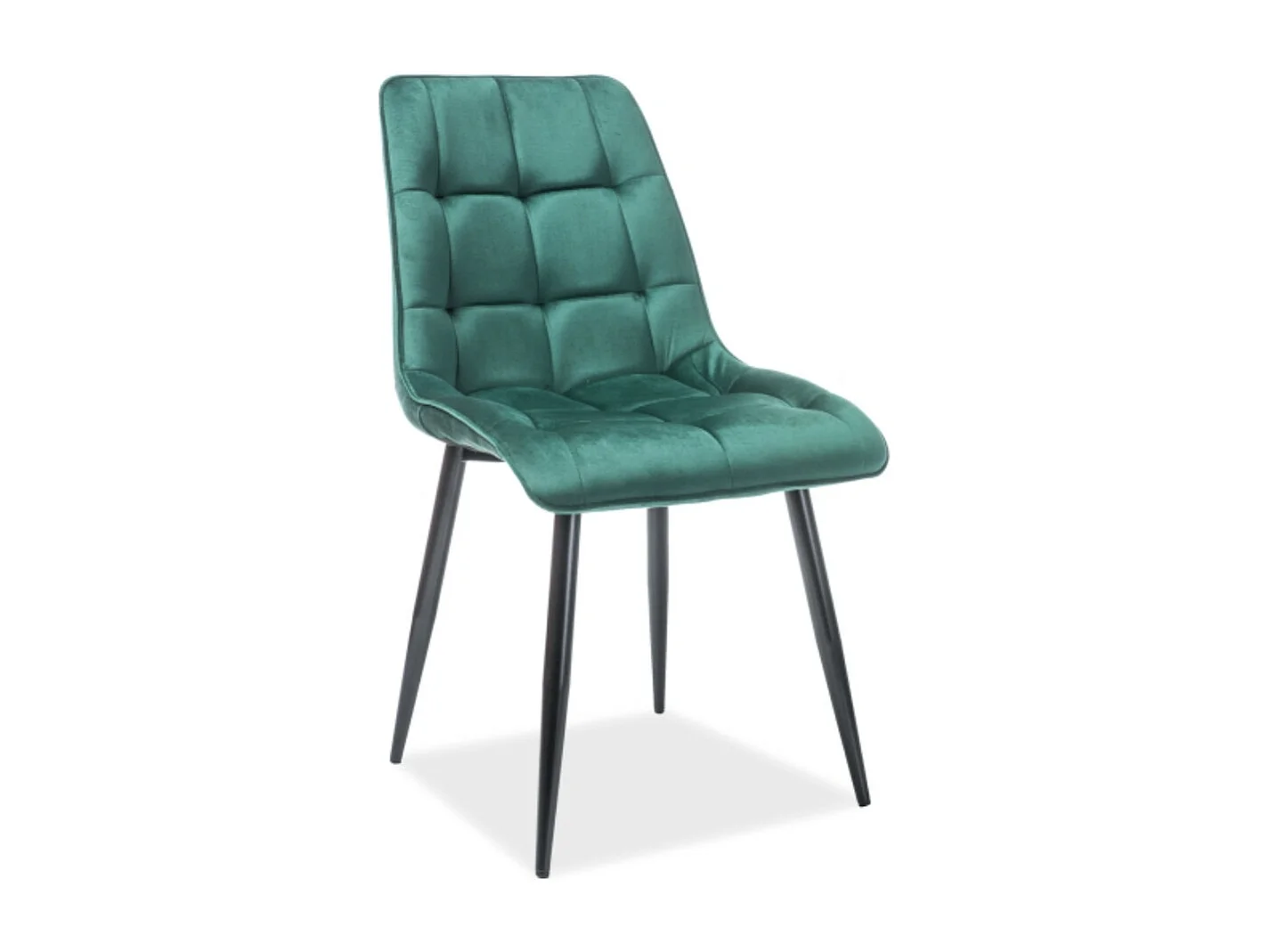 Krzesło CHIC VELVET zielone 2131239 - obrazek 1