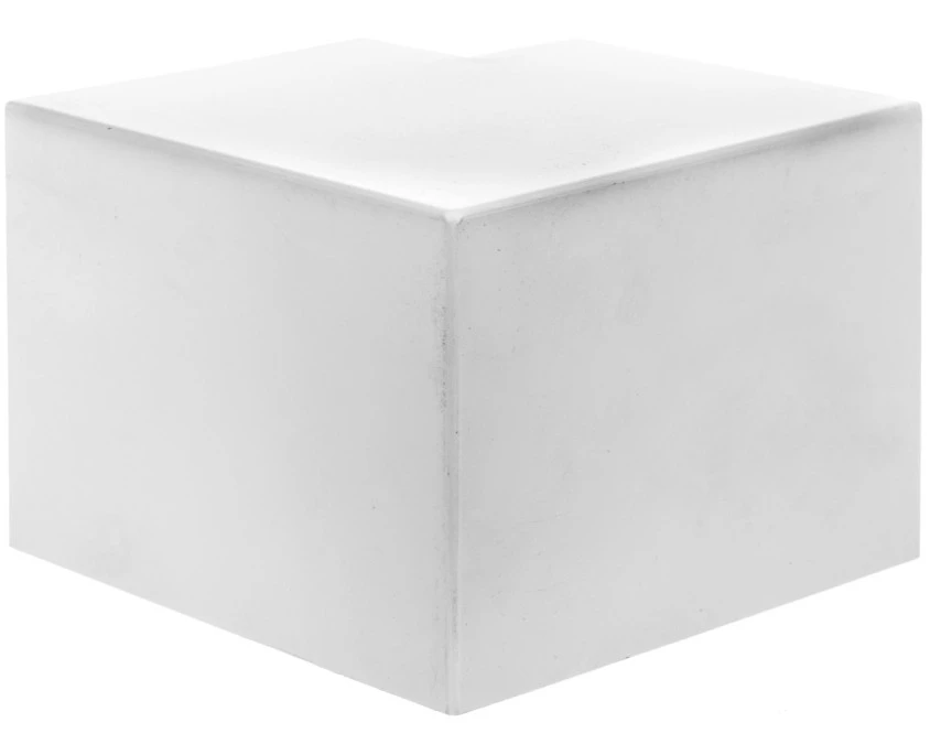 Narożnik do kanałów kablowych płaski AP 60x60 biały ECAP6060B - obrazek 1