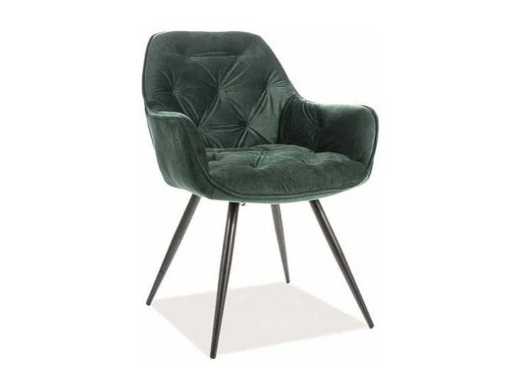 Krzesło CHERRY VELVET zielone 3957858 - obrazek 1
