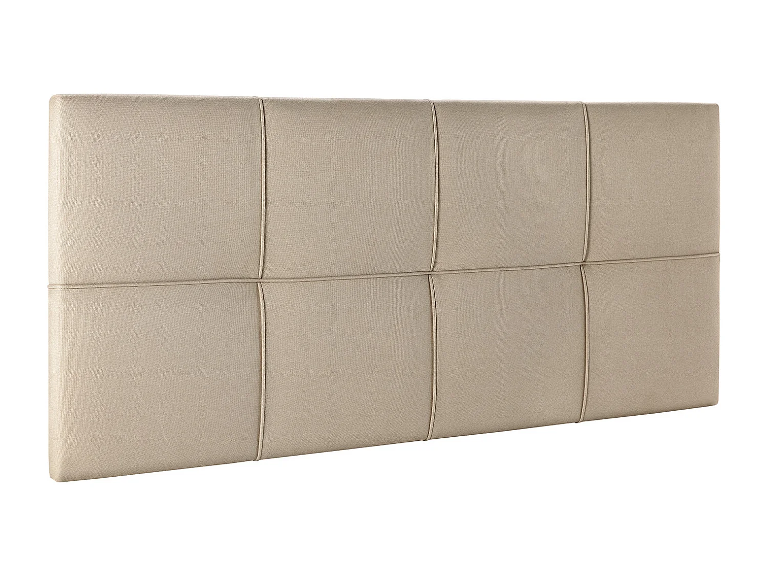 Kolumna Tapicerowana Głowica Łóżka Sicilia 150×60 cm Beżowy 4038690