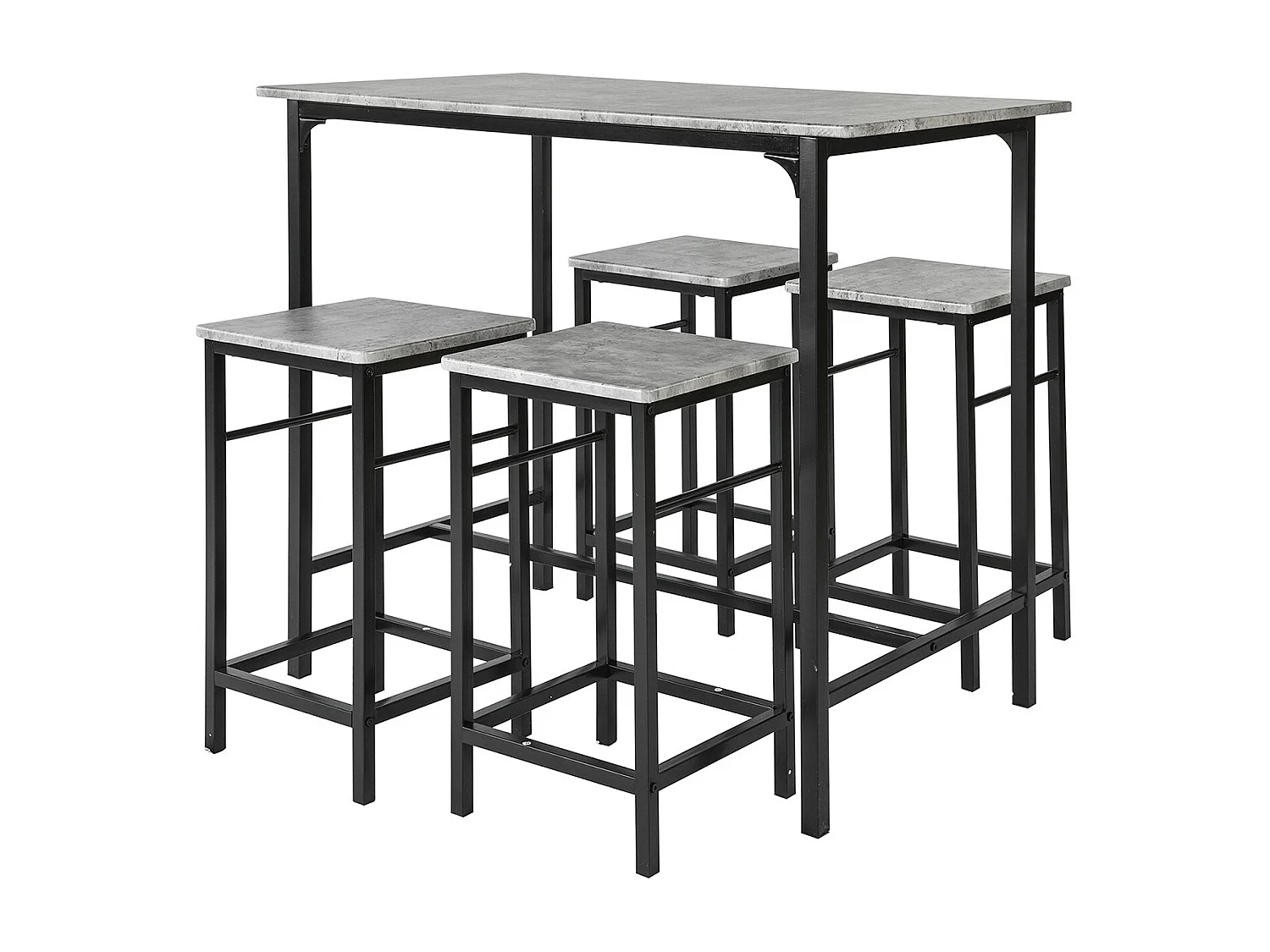 Komplet stołowy z 4 stołki OGT11-HG 1219467 - obrazek 1