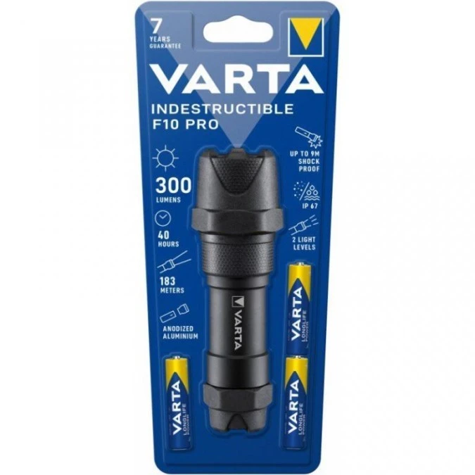 Niezniszczalna latarka diodowa Varta F10 PRO 6W 3AAA 18710
