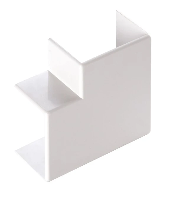 Narożnik do kanałów kablowych płaskiAP 22x10 biały /2szt/ ECAP2210B - obrazek 3
