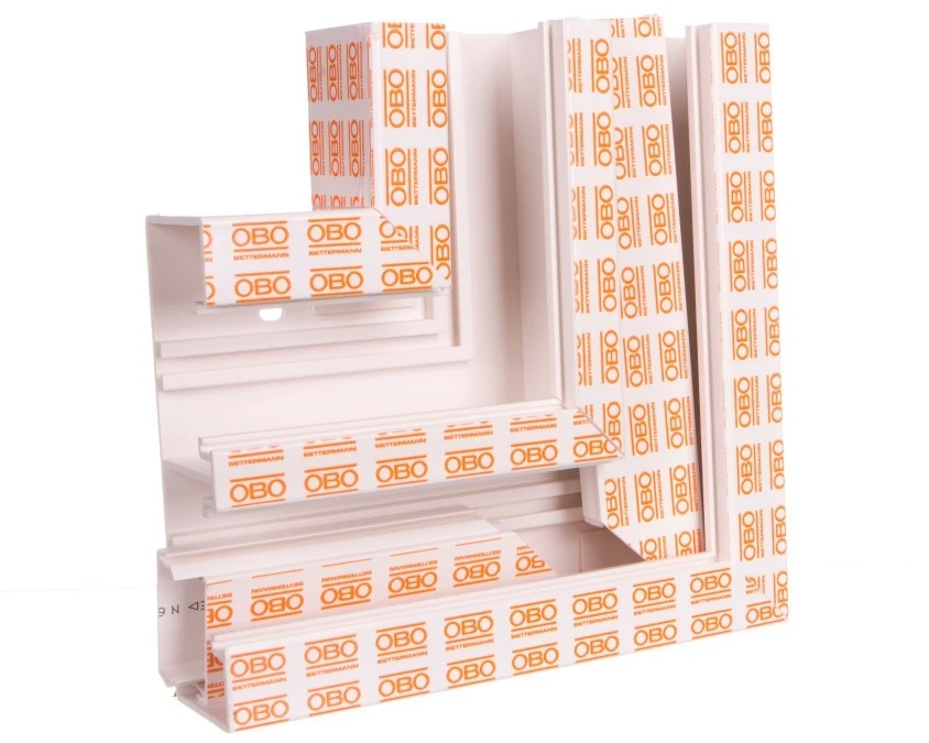Naroże płaskie stałe RAPID 45‑2 200x200x165 GK‑FS53165RW białe 6113450 - obrazek 1