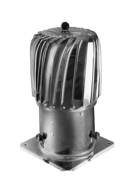 Nasada obrotowa podłużna fi 150 aluminium NOP150AL