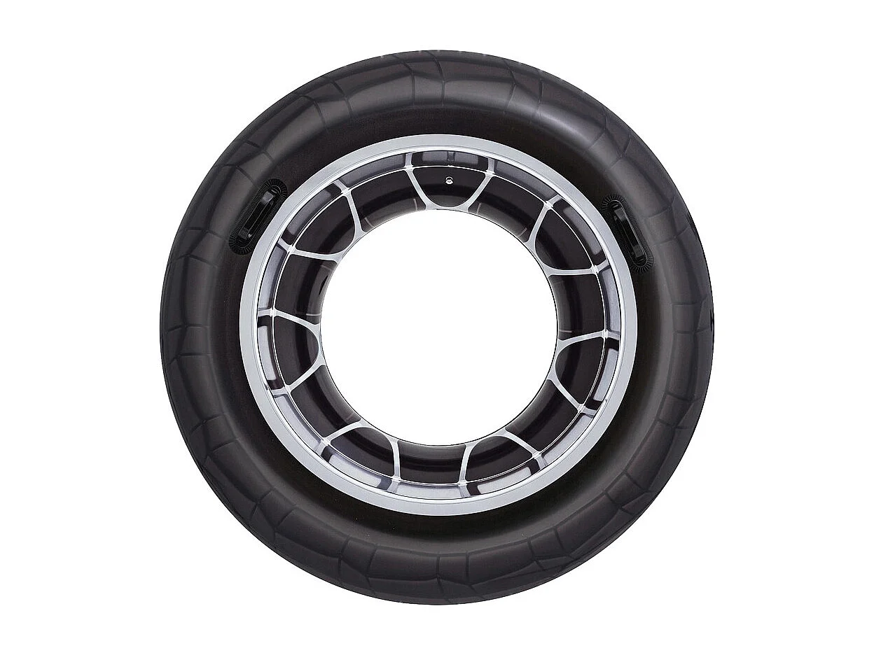 Koło Ratunkowe 119cm Uchwyty Bestway 36102PG – Wytrzymały Winyl – Łatka Do Naprawy Włączona 4261294