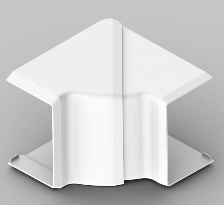 Naroże wewnętrzne LH 60x40mm białe regulowane 75‑135st. 8655 - obrazek 1