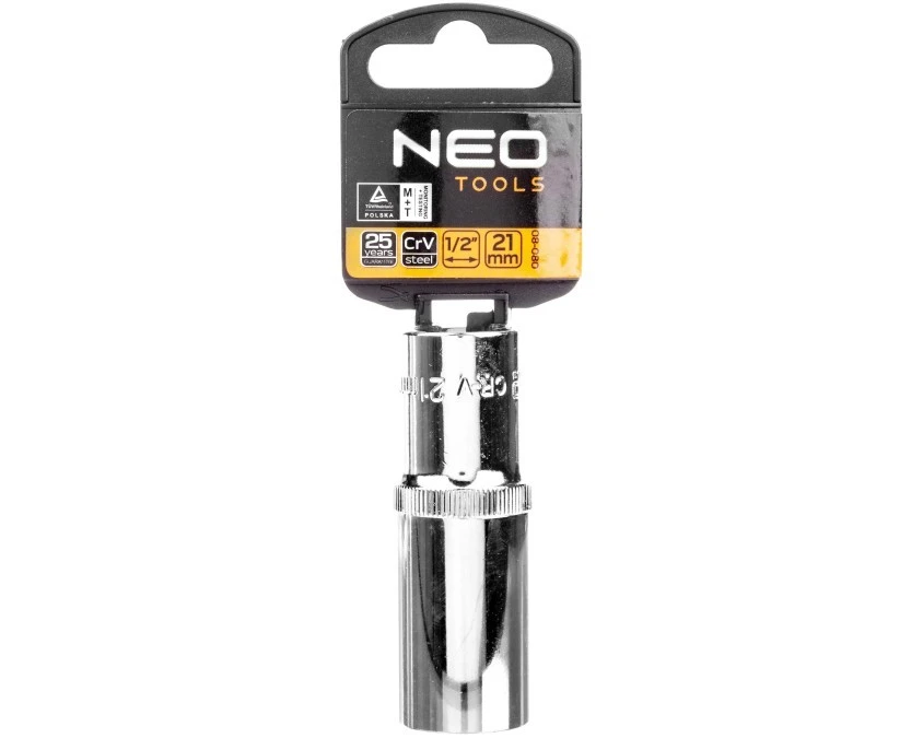 Nasadka dwunastokątna długa 1/2cala 21 mm 08‑080 - obrazek 1