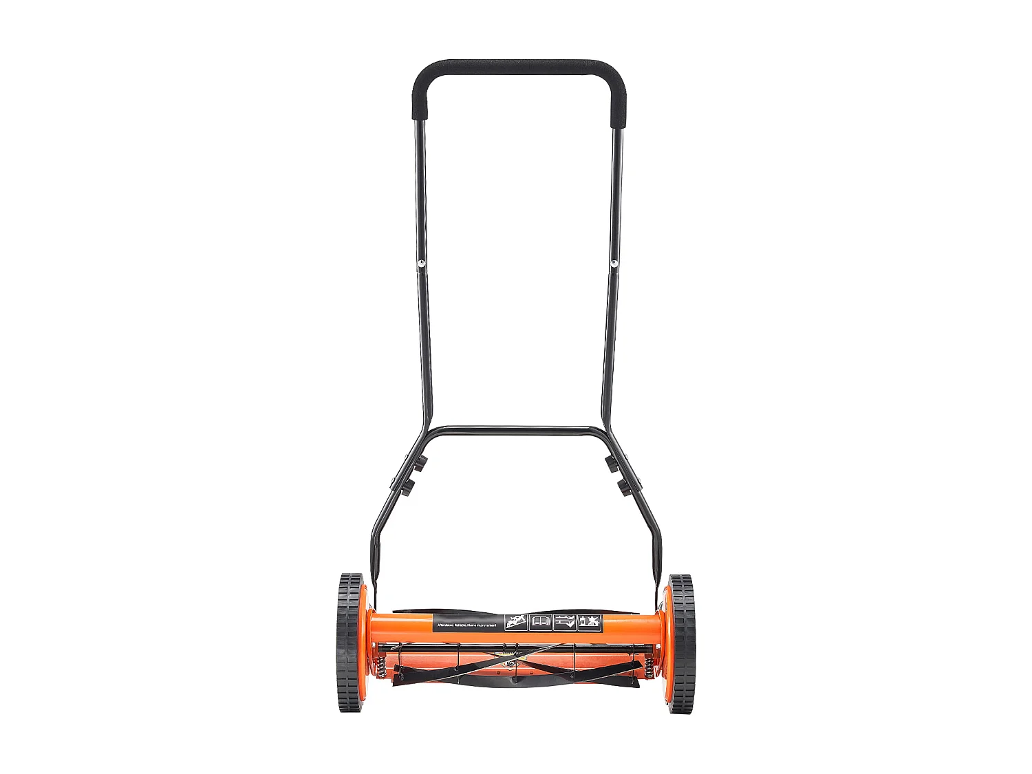 Kosiarka Ręczna SucceBuy z Wałkiem, Szerokość Cięcia 45 cm, Konstrukcja z 5 Nożami, Regulowana Wysokość Cięcia 3,5 do 6,2 cm, Pojemnik na Trawę 4407135 - obrazek 1