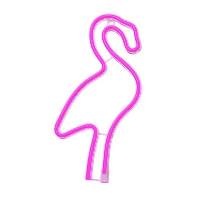 Neon LED FLAMING różowy Bat + USB FLNE18 Forever Light - obrazek 1
