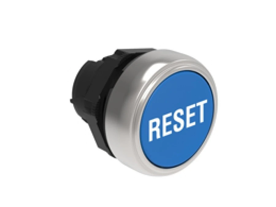 Napęd przycisku niebieski /RESET/ z samopowrotem LPCB1196 - obrazek 3
