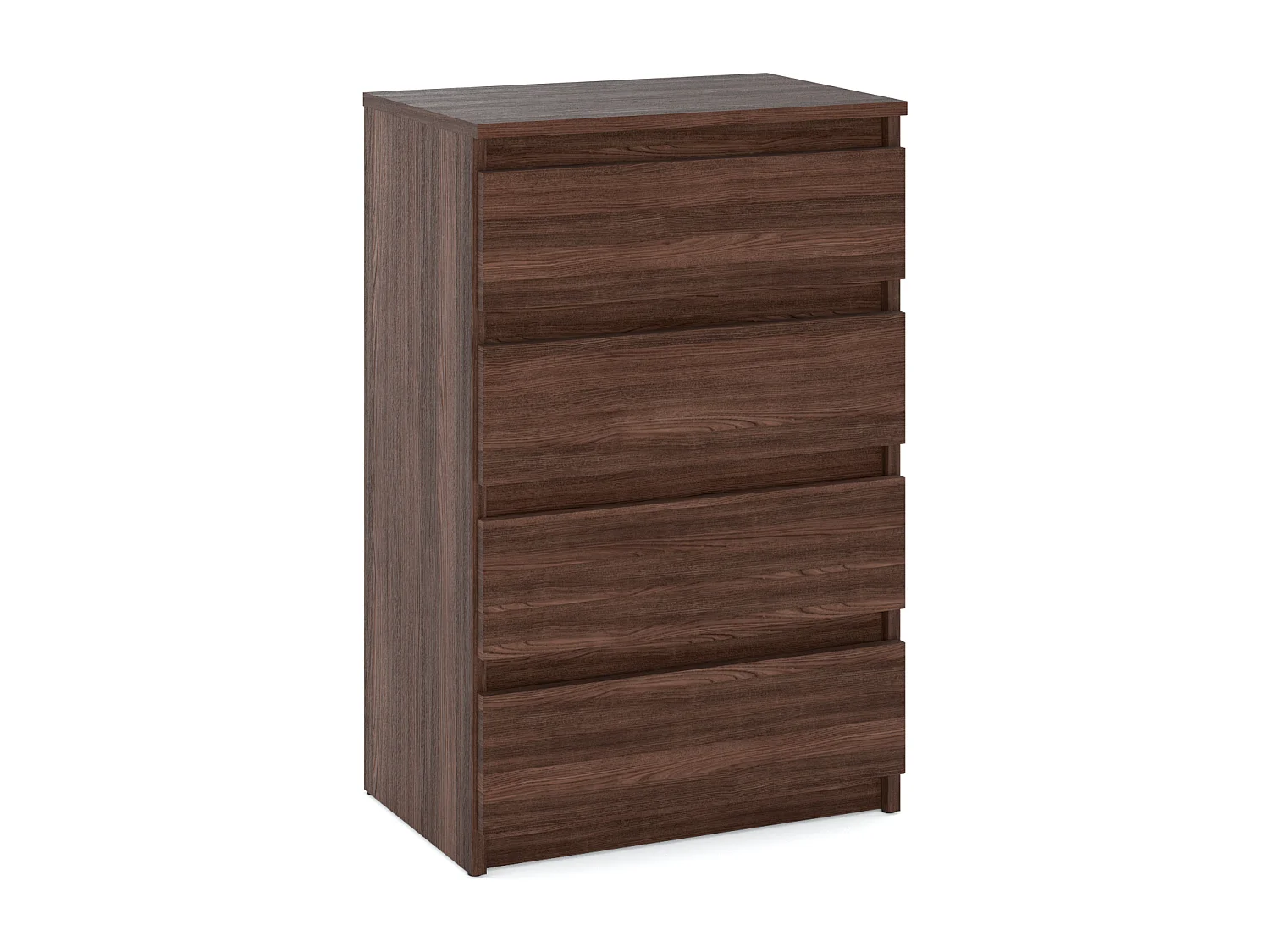 Komoda z 4 szufladami 60cm Szafka Dąb Wenge Meble Do Salonu Sypialni 4697105 - obrazek 1