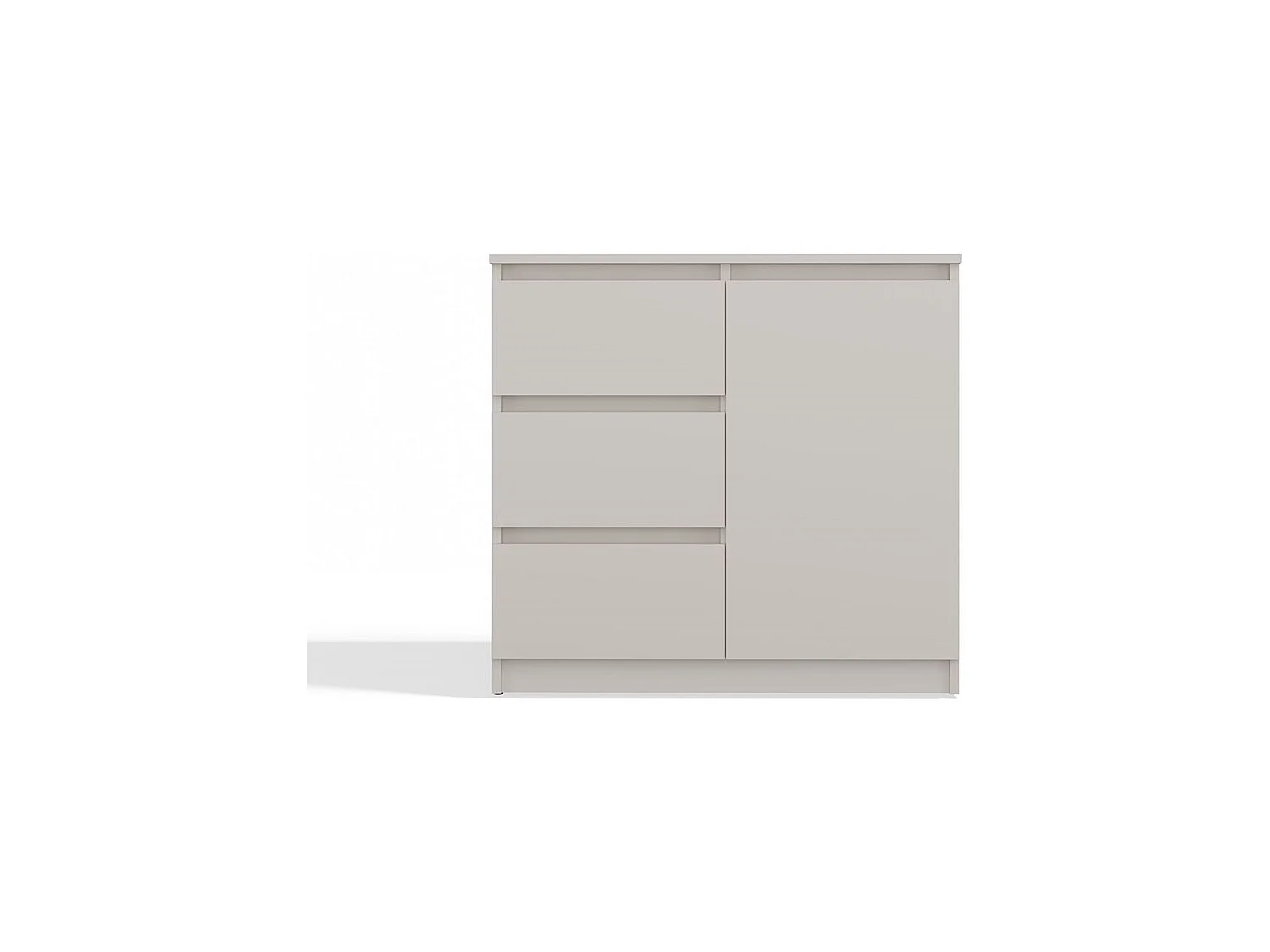 Komoda Malwa 1D3S | Kaszmir | 80x40x75 cm | 1 Drzwi, 3 Szuflady 4450526 - obrazek 1