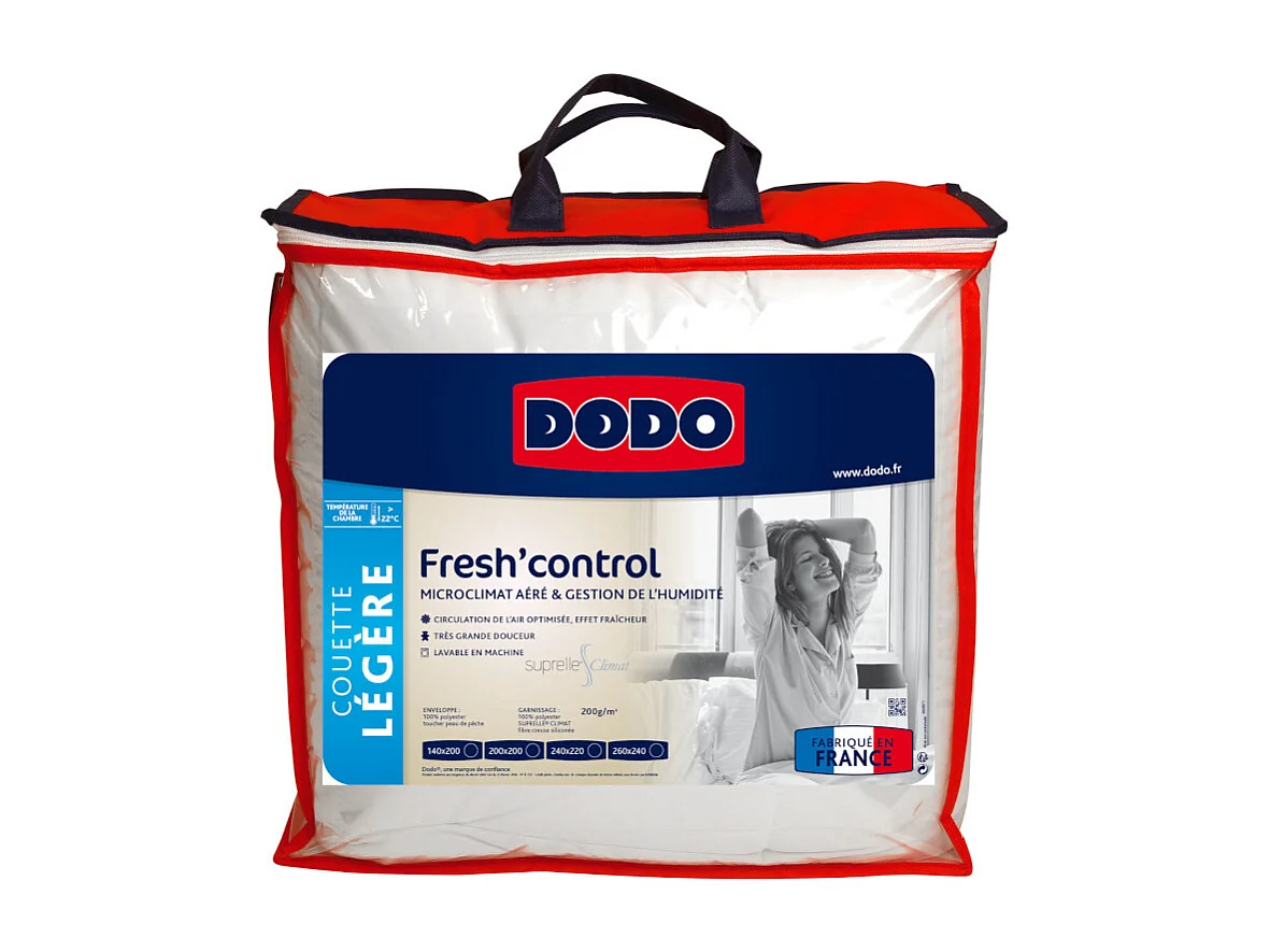 Kołdra DODO zapobiegająca poceniu się FRESH CONTROL – 240×220 cm 114031