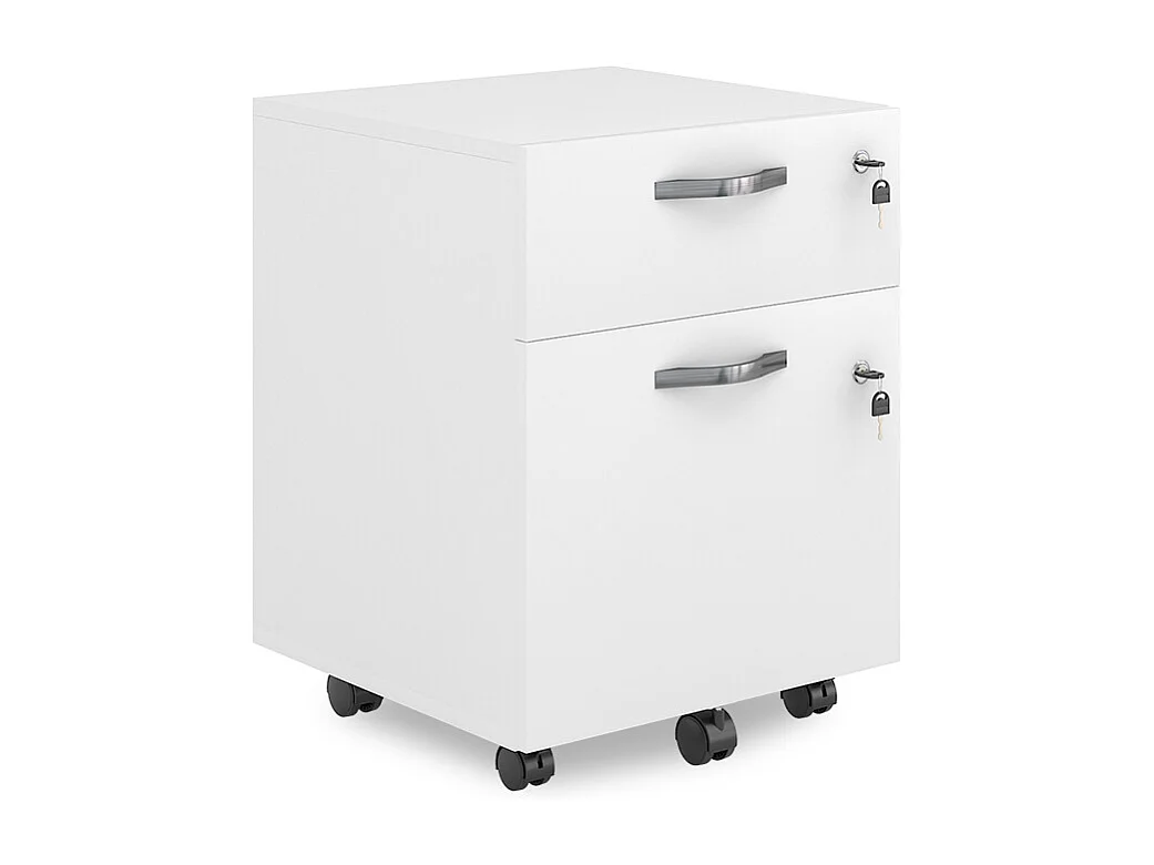 Kontener mobilny biały 40x41.5x53 bregenz 4784375 - obrazek 1