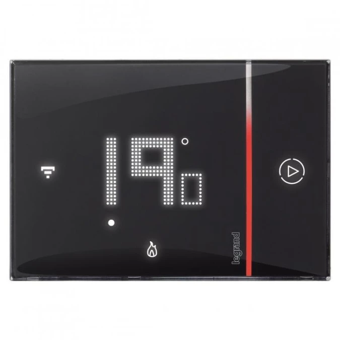 Netatmo Termostat Smarther 2 płaski czarny 049039 - obrazek 2