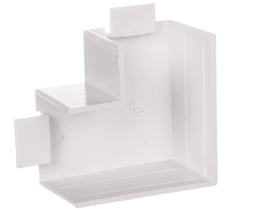 Narożnik do kanałów kablowych płaskiAP 25x25 biały /2szt/ ECAP2525B - obrazek 2