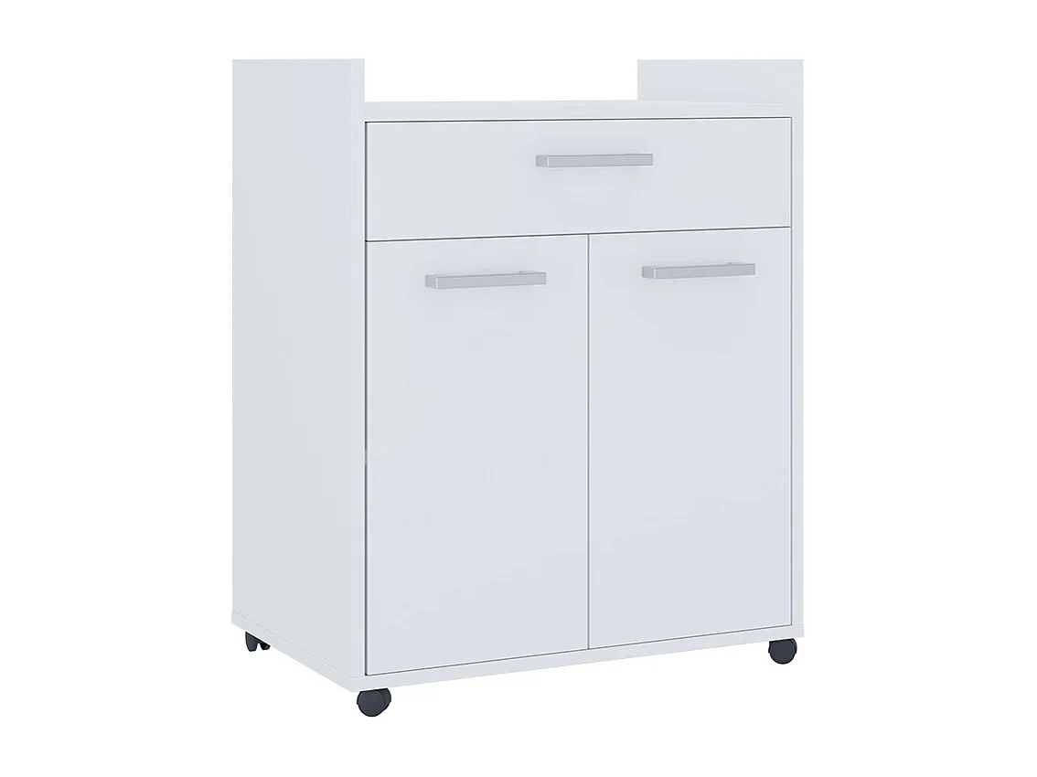Kontener na rolki biały 60x40x77.4 ansel 4784380