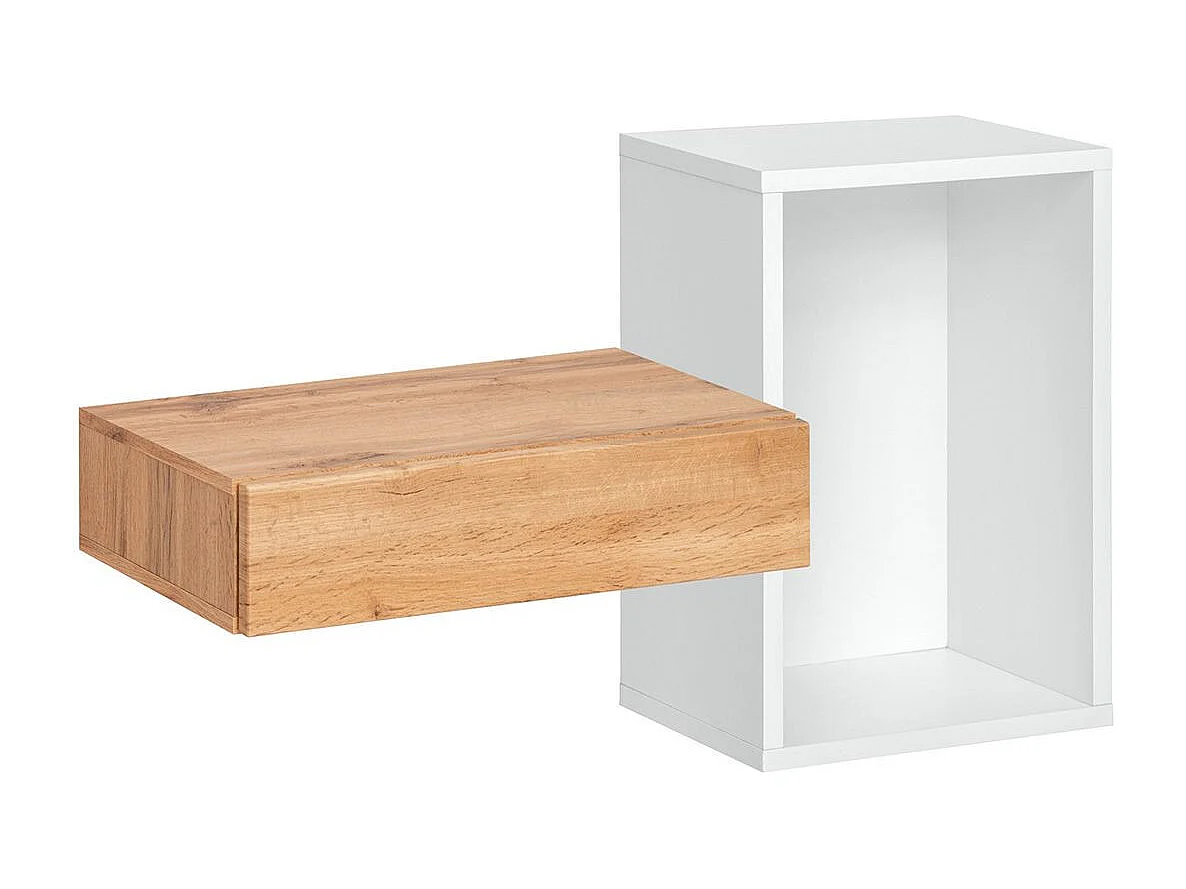 Konsola wisząca EASY 100x60 biała/dąb wotan 4424040 - obrazek 1