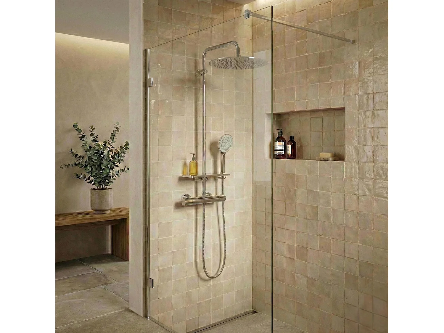 Kolumna prysznicowa SOMA chrom 4104573