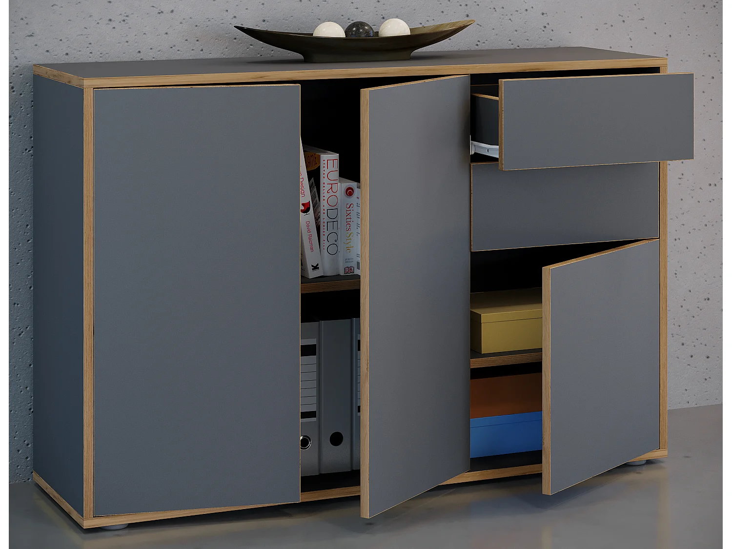 Komoda Sideboard Salia B. 110 szuflada 3736062 - obrazek 1