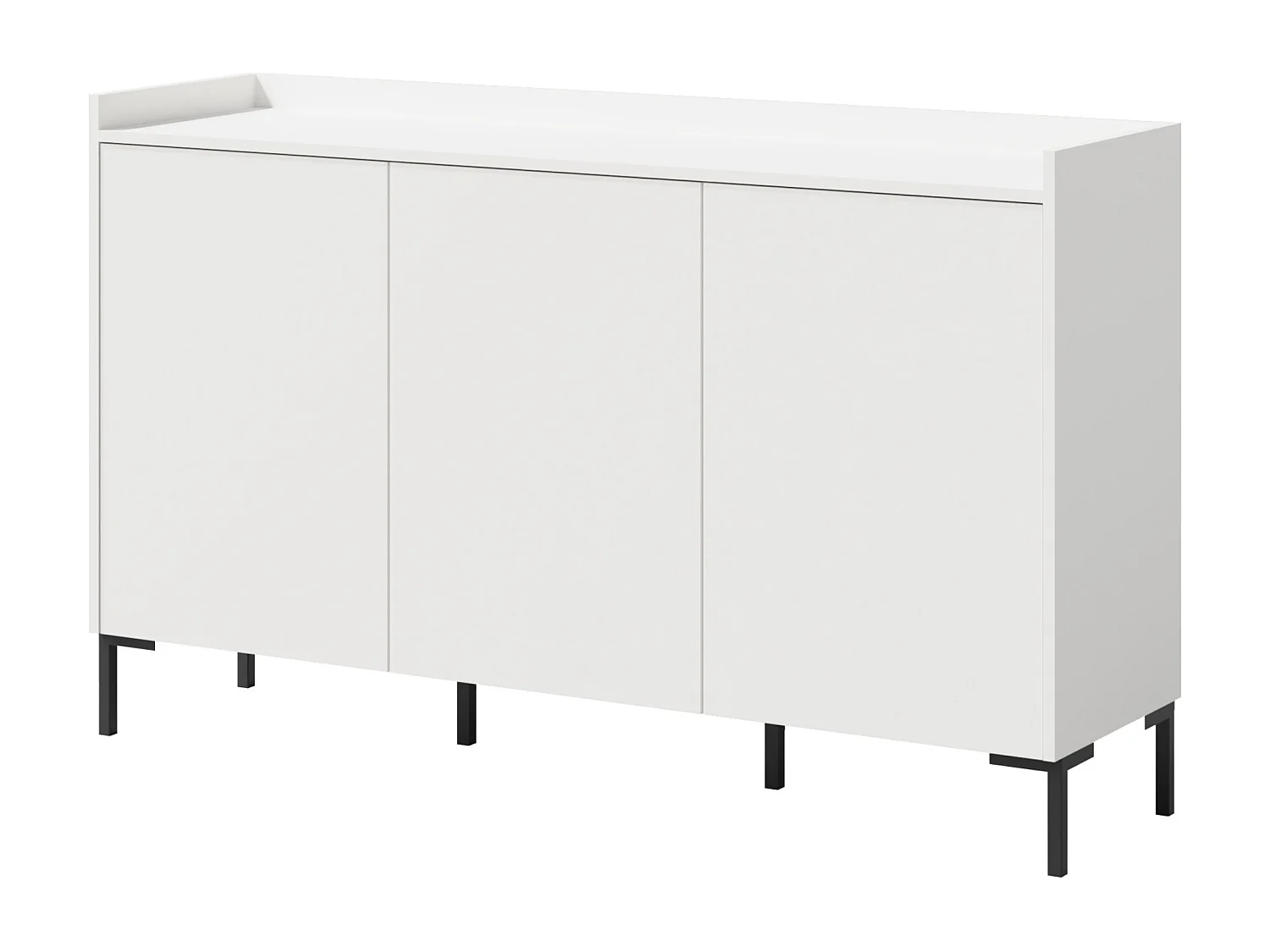 Komoda Liam 3D 150 Biała 4900819 - obrazek 1