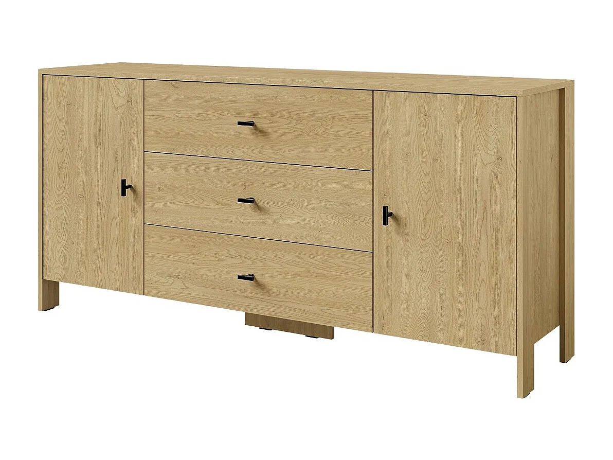 Komoda z szufladami Ethan 2D3S 160 Dąb Cremona 4900896 - obrazek 1