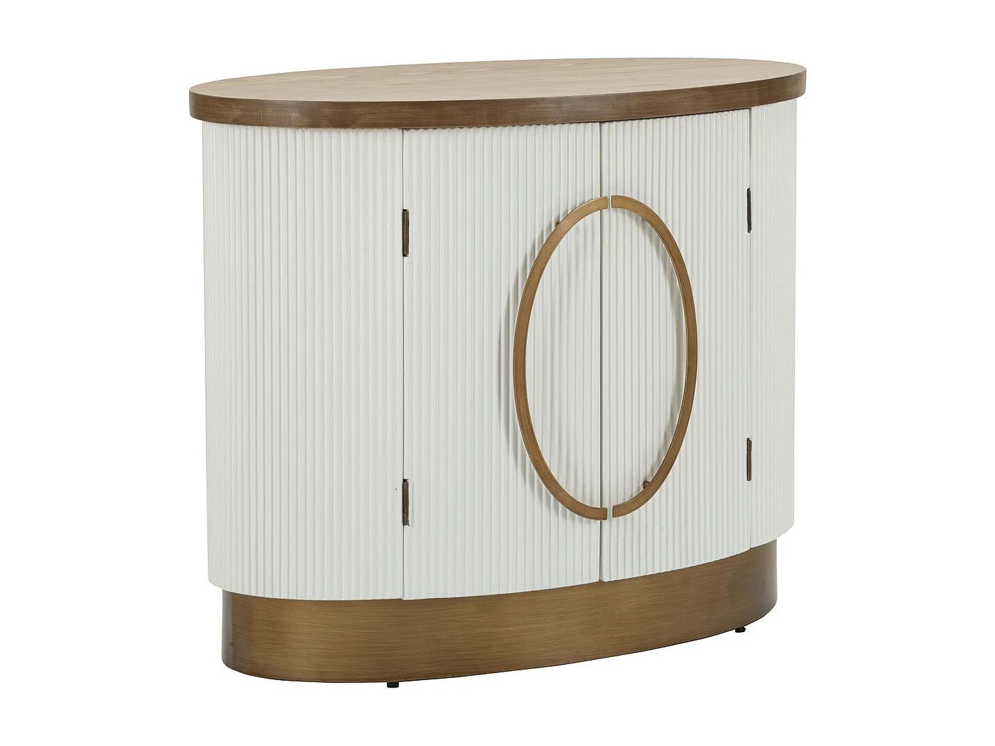 Kredens VKH28, Biały, 79x48x67 cm, Kendra Home 4904013 - obrazek 1