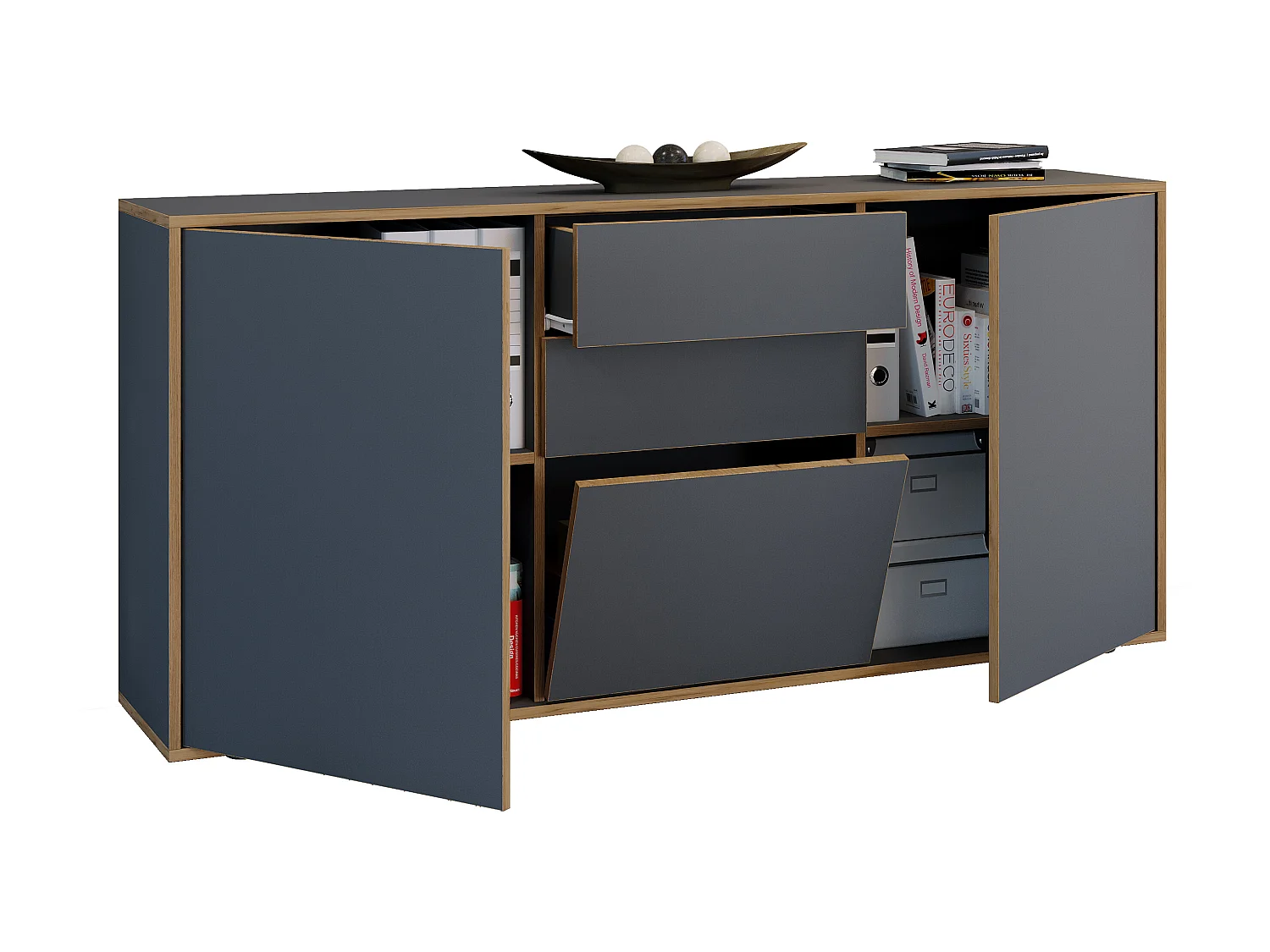 Komoda Sideboard Salia B. 160 szuflada 3736065 - obrazek 1