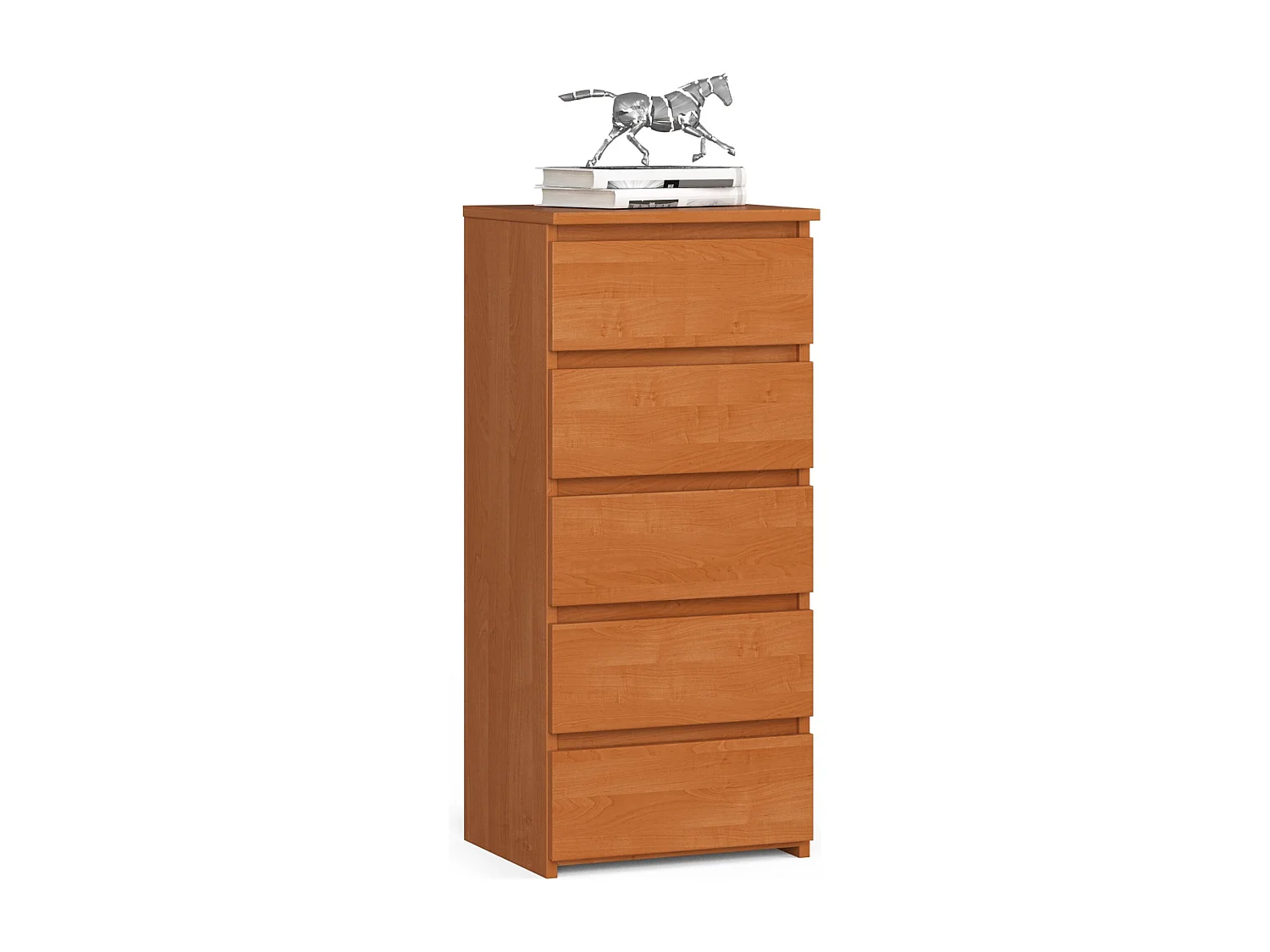Komoda AKORD CL5 Olcha 40 cm 5 szuflad kolor Olcha mat 40x35x92 cm 1953133