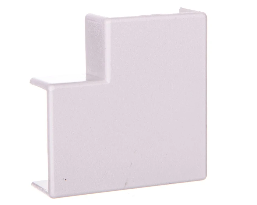 Narożnik do kanałów kablowych płaskiAP 22x10 biały /2szt/ ECAP2210B - obrazek 1