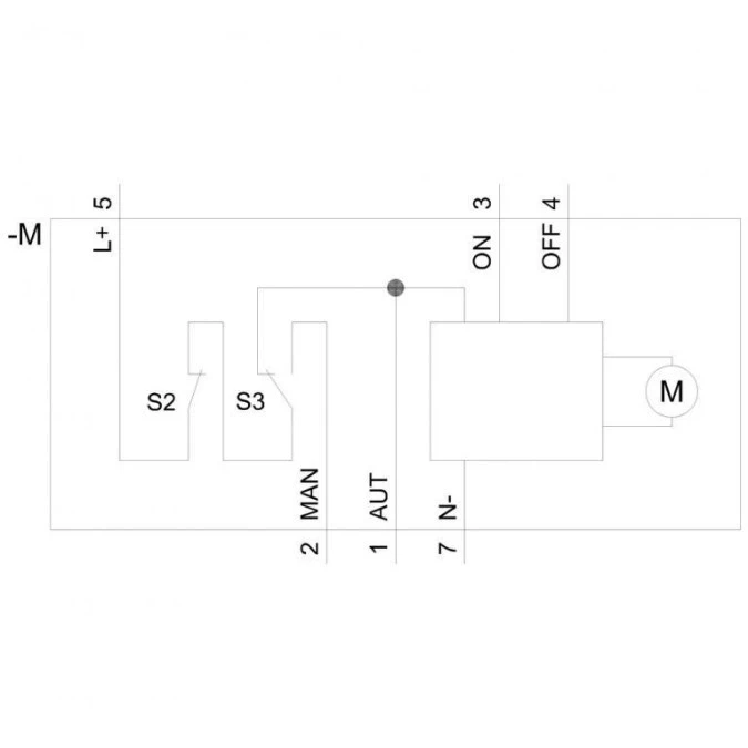 Napęd silnikowy niezasobnikowy MO320 do 3VA11 24‑60V DC 3VA9157‑0HA10 - obrazek 3