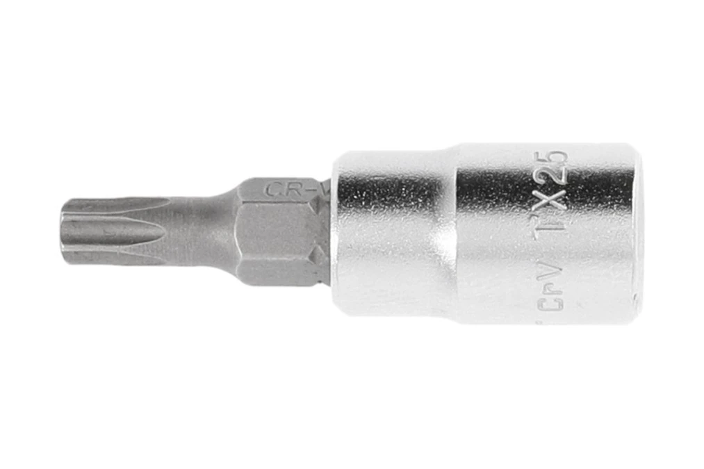 Nasadka z końcówka wkrętakową Torx z otworem 25 mm, 1/4 - obrazek 1