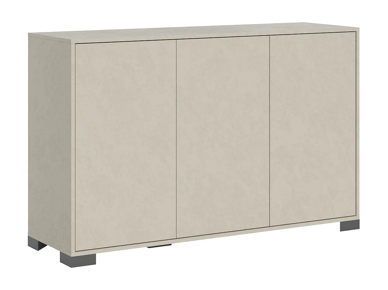 Komoda 3-drzwiowa Lumina 130x40x83 cm, kaszmir 3642221