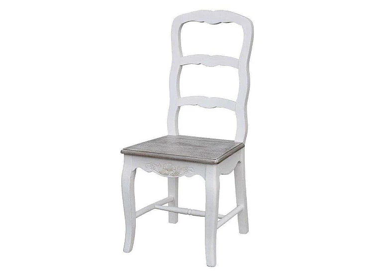 Krzesło 44x95x52 cm białe Rimini White RIW028 4796851 - obrazek 1