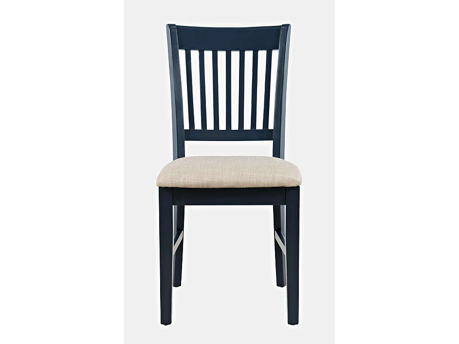 Krzesło ciemnoniebieskie kremowe Avola AV775-370 46x94x53,5 cm 4796846 - obrazek 1